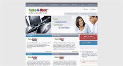 Desktop Screenshot of parse-o-matic.com